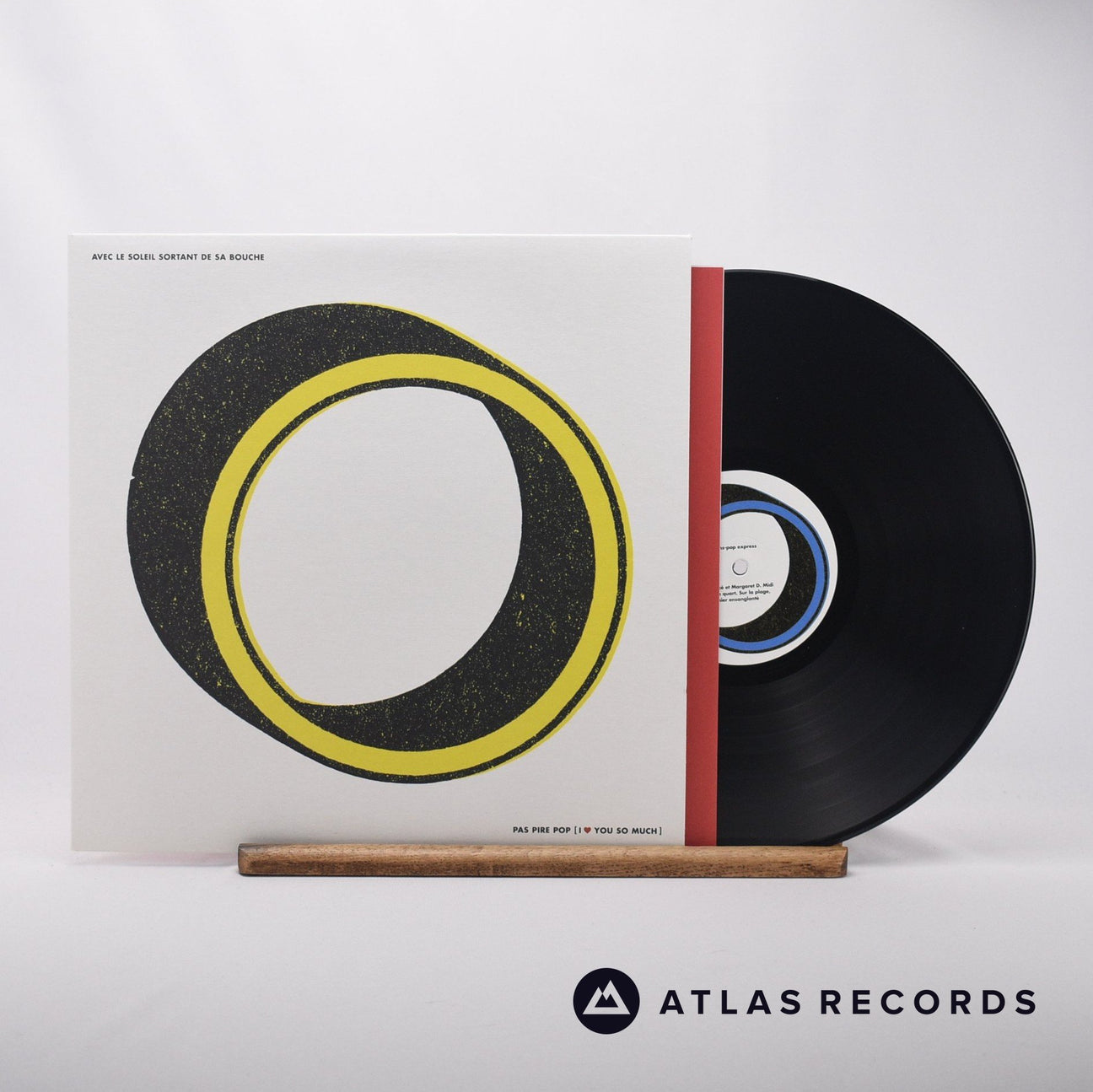 Avec Le Soleil Sortant De Sa Bouche Pas Pire Pop, [I ♥ You So Much] LP Vinyl Record - Front Cover & Record