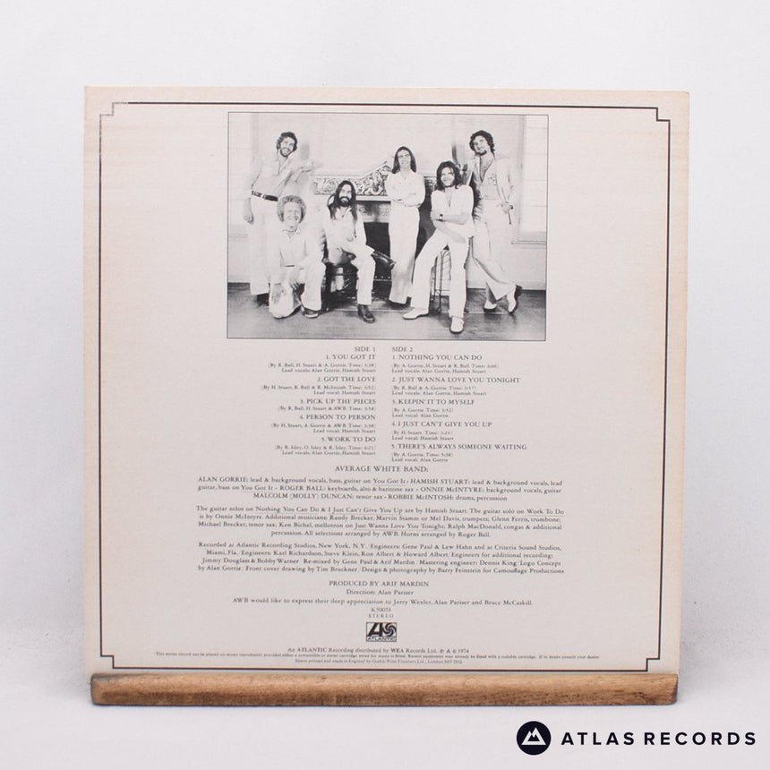 Average White Band - AWB - LP Vinyl Record - EX/EX