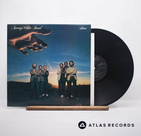 Average White Band Shine LP Vinyl Record - Front Cover & Record