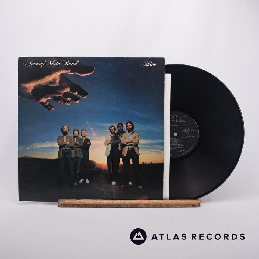 Average White Band Shine LP Vinyl Record - Front Cover & Record