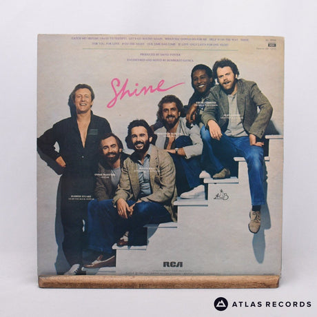 Average White Band - Shine - Lyric Sheet LP Vinyl Record - EX/EX