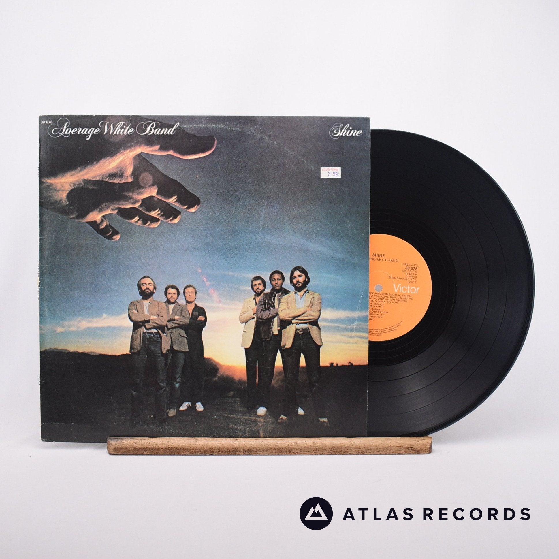 英LP Average White Band UKオリジナル盤 ステレオ Average White Band Shine LP Vinyl Record EX/EX – Atlas Records