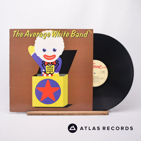 Average White Band Show Your Hand LP Vinyl Record - Front Cover & Record