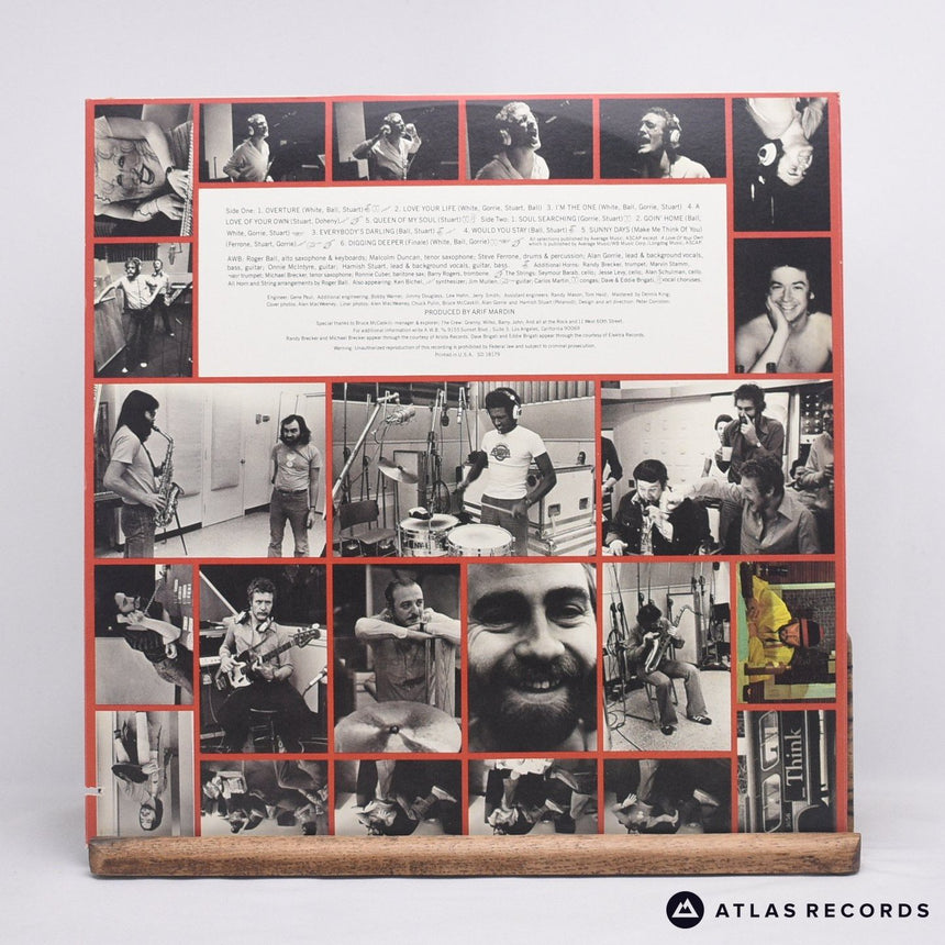 Average White Band - Soul Searching - LP Vinyl Record - VG+/EX