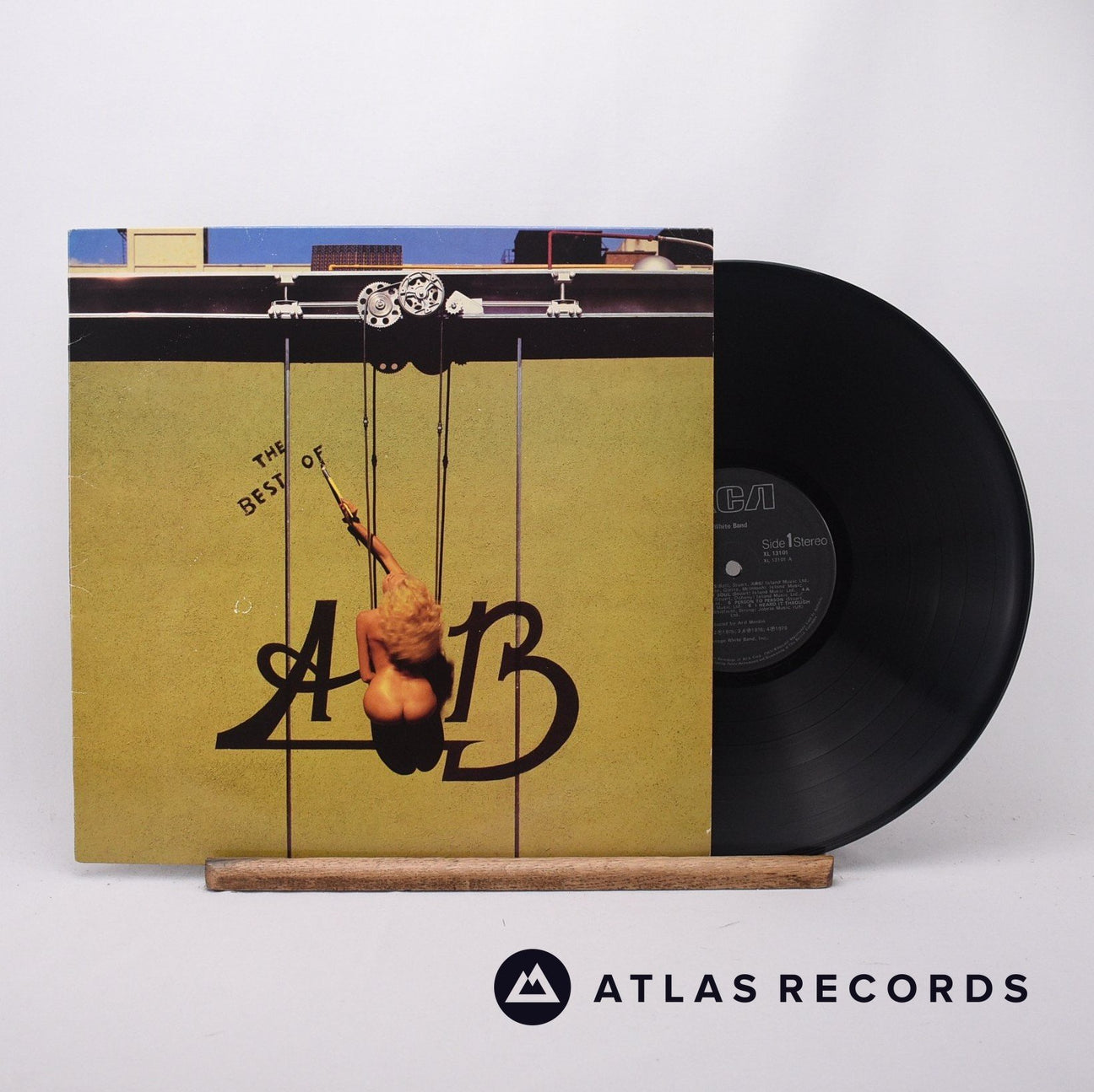 Average White Band The Best Of LP Vinyl Record - Front Cover & Record