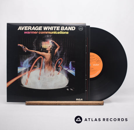 Average White Band Warmer Communications LP Vinyl Record - Front Cover & Record