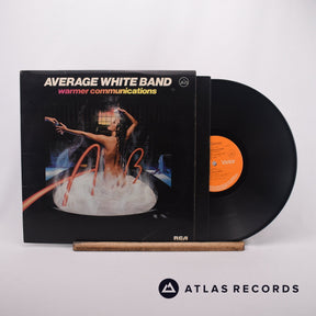 Average White Band Warmer Communications LP Vinyl Record - Front Cover & Record