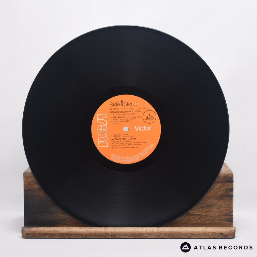Average White Band - Warmer Communications - LP Vinyl Record - VG+/NM