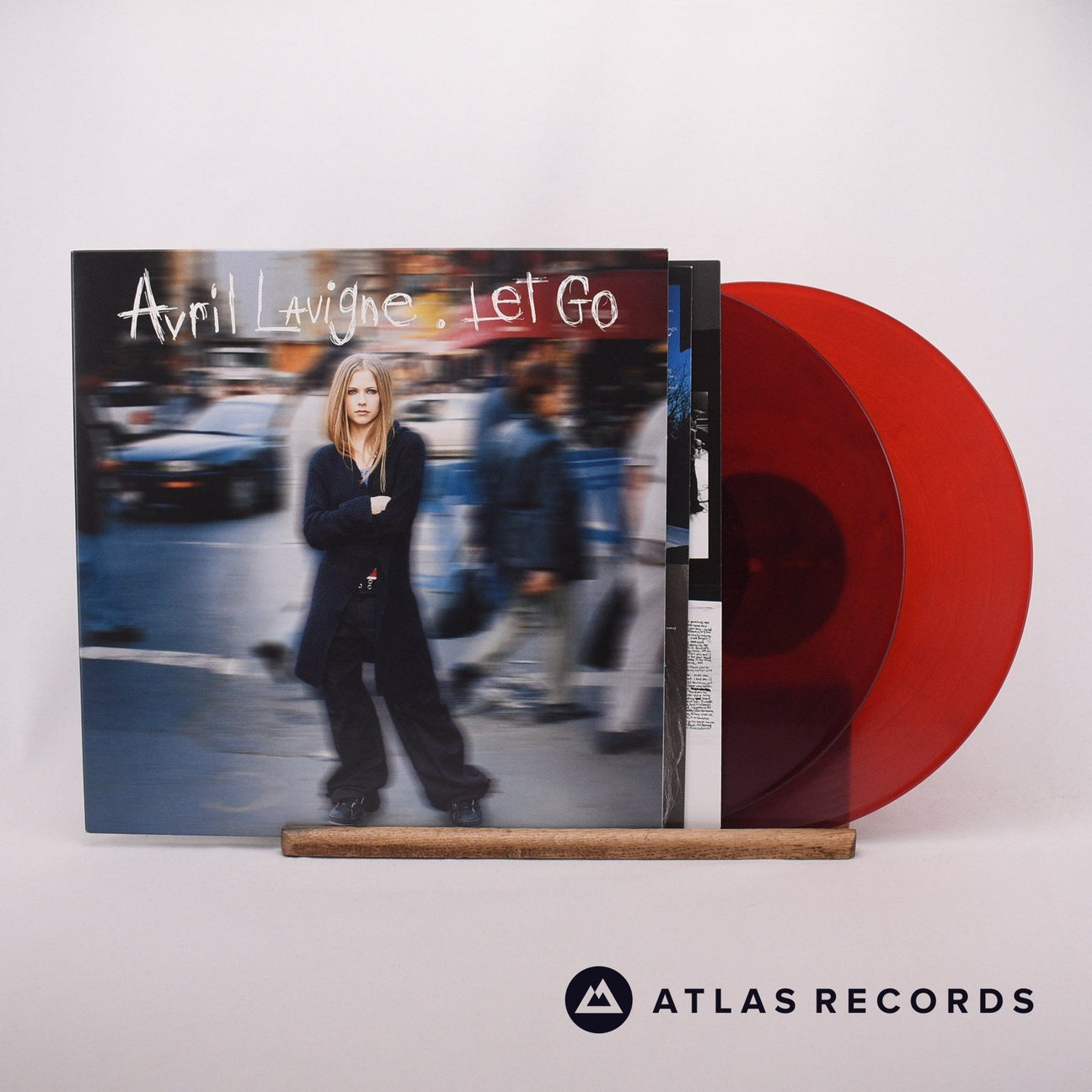 Avril Lavigne Let Go 2 x LP Vinyl Record - Front Cover & Record