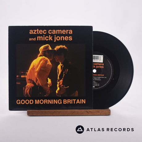 Aztec Camera Good Morning Britain 7" Vinyl Record - Front Cover & Record