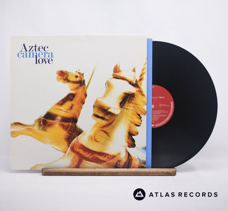 Aztec Camera Love LP Vinyl Record - Front Cover & Record