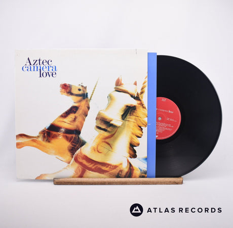 Aztec Camera Love LP Vinyl Record - Front Cover & Record