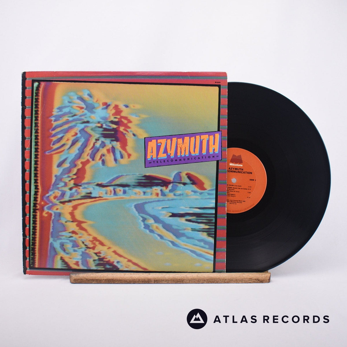 Azymuth Telecommunication LP Vinyl Record - Front Cover & Record
