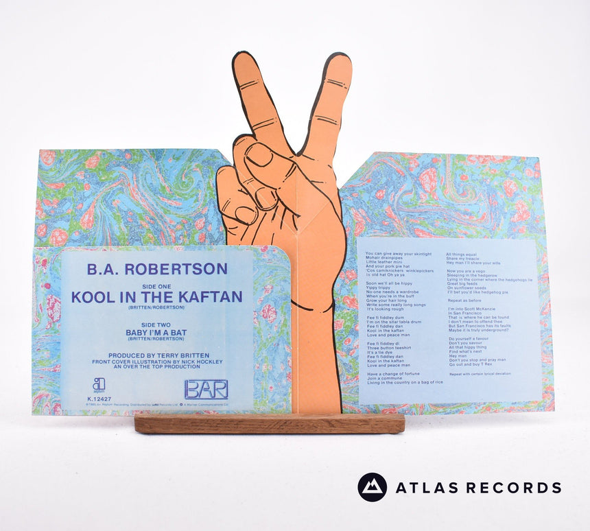 B. A. Robertson - Kool In The Kaftan - 7" Vinyl Record - EX/EX