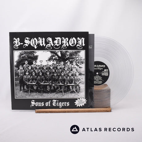 B Squadron Sons Of Tigers LP Vinyl Record - Front Cover & Record