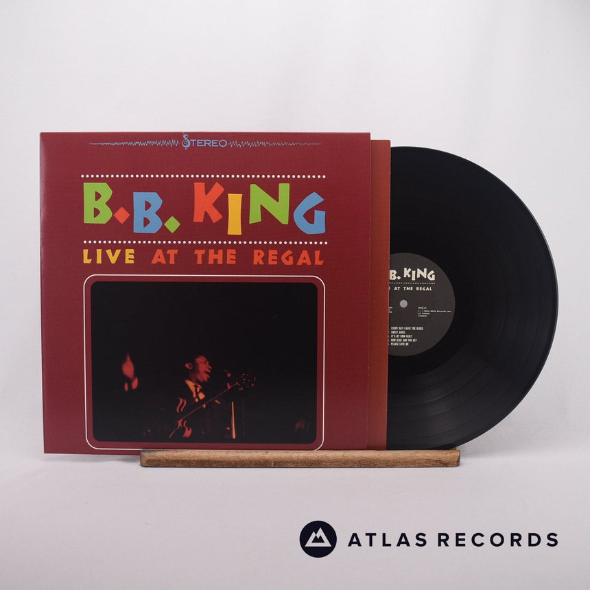 B.B. King Live At The Regal LP Vinyl Record - Front Cover & Record