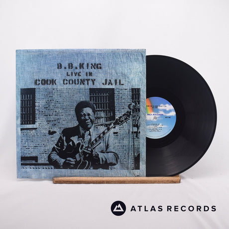 B.B. King Live In Cook County Jail LP Vinyl Record - Front Cover & Record