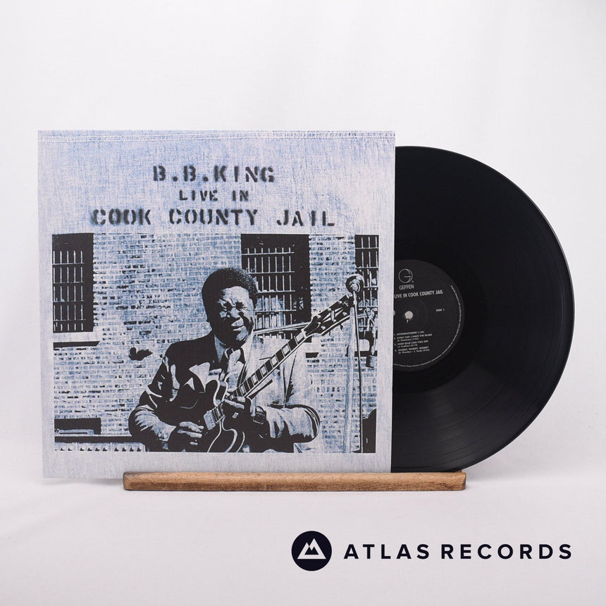 B.B. King Live In Cook County Jail LP Vinyl Record - Front Cover & Record