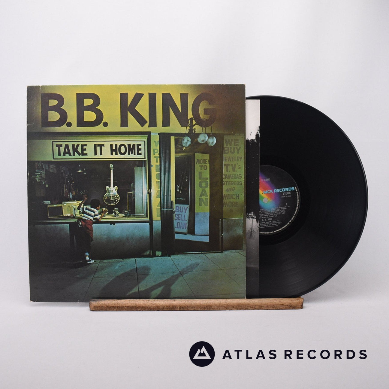 B.B. King Take It Home LP Vinyl Record - Front Cover & Record