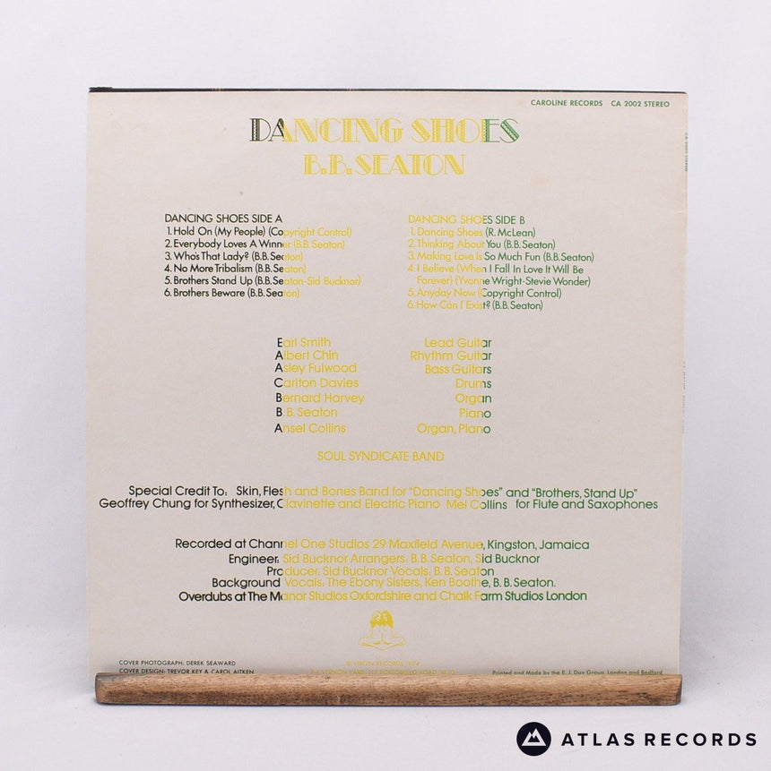 B.B. Seaton - Dancing Shoes - LP Vinyl Record - VG+/VG+