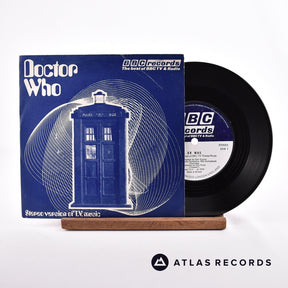 BBC Radiophonic Workshop Doctor Who 7" Vinyl Record - Front Cover & Record