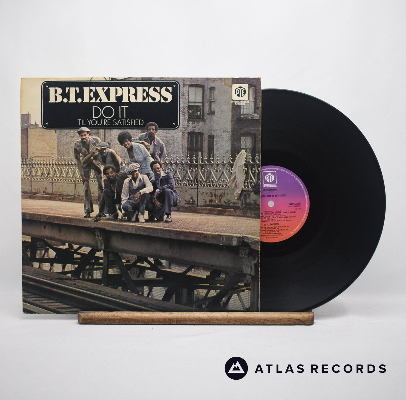B.T. Express Do It LP Vinyl Record - Front Cover & Record