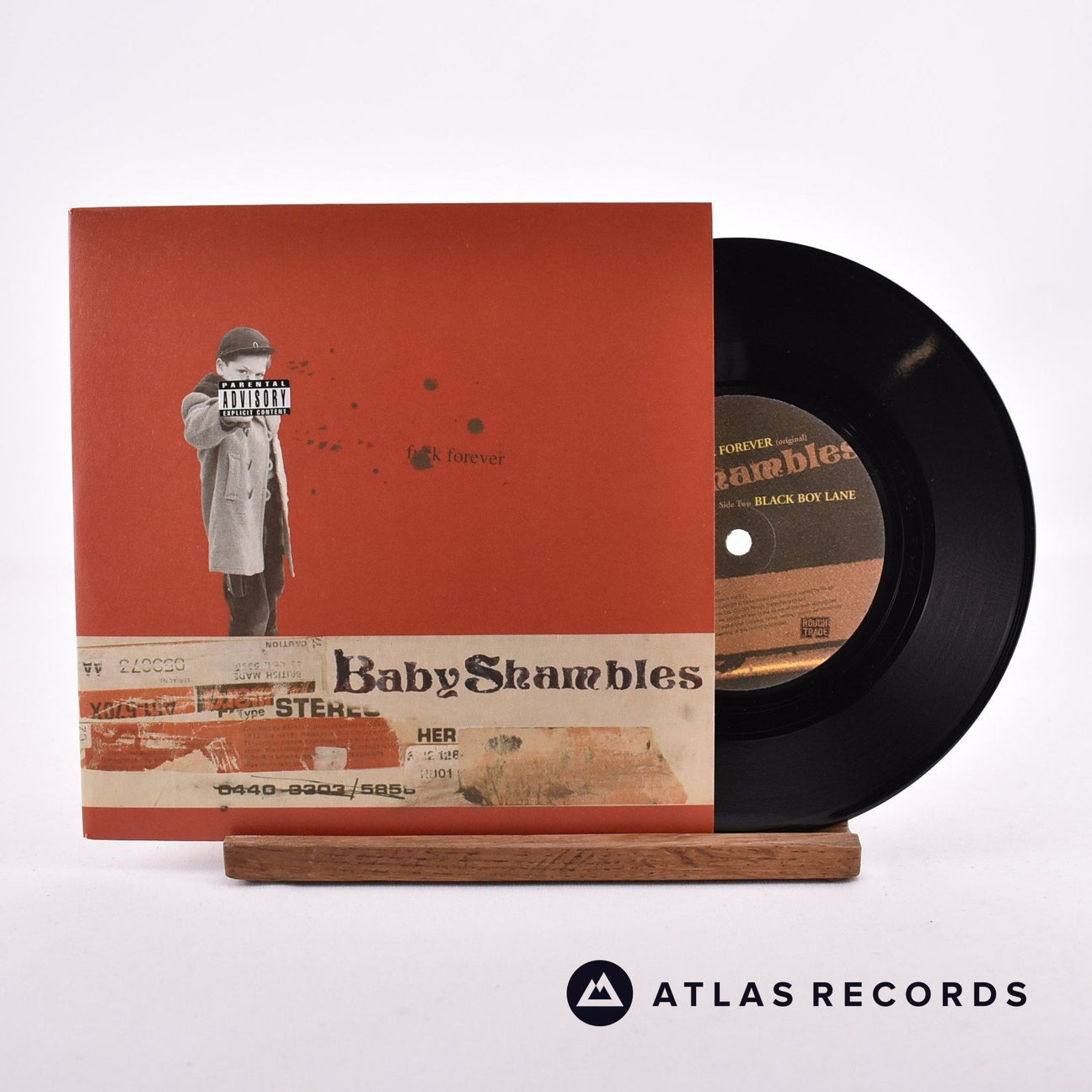 Babyshambles Fuck Forever 7" Vinyl Record - Front Cover & Record