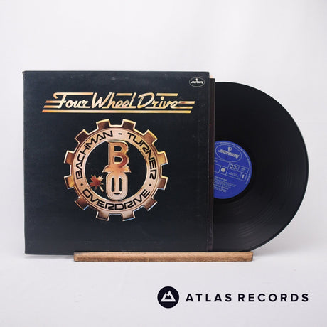 Bachman-Turner Overdrive Four Wheel Drive LP Vinyl Record - Front Cover & Record