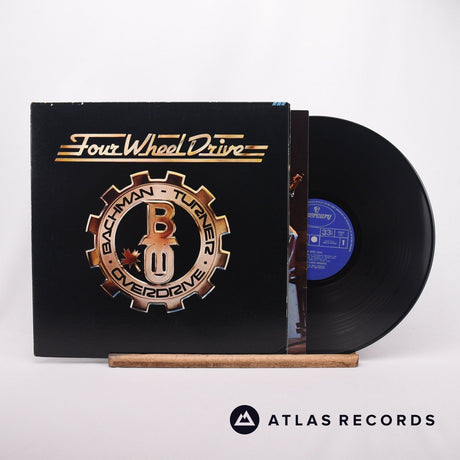 Bachman-Turner Overdrive Four Wheel Drive LP Vinyl Record - Front Cover & Record