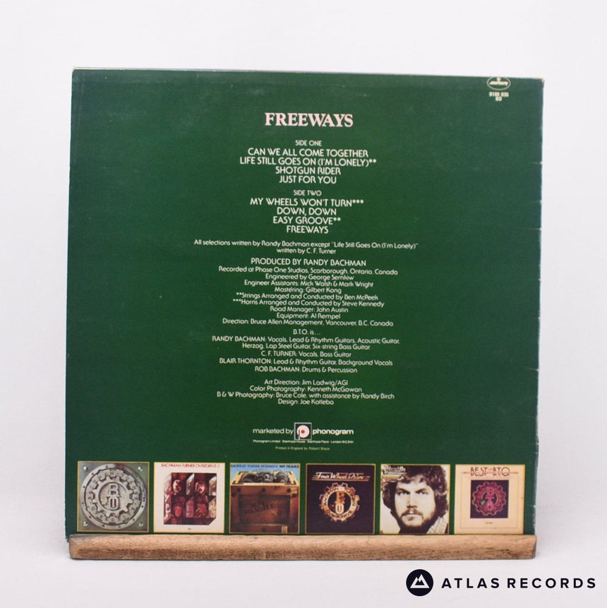 Bachman-Turner Overdrive - Freeways - LP Vinyl Record - VG+/VG+