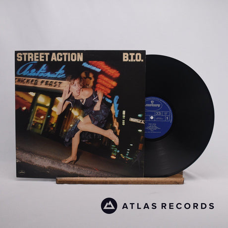 Bachman-Turner Overdrive Street Action LP Vinyl Record - Front Cover & Record