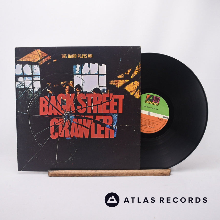 Back Street Crawler The Band Plays On LP Vinyl Record - Front Cover & Record