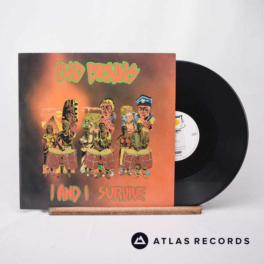 Bad Brains I And I Survive 12" Vinyl Record - Front Cover & Record