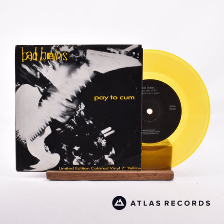 Bad Brains Pay To Cum 7" Vinyl Record - Front Cover & Record