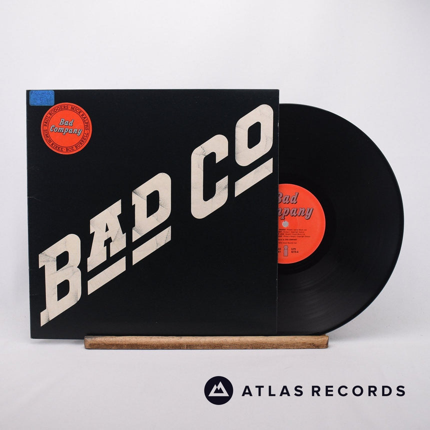 Bad Company Bad Co LP Vinyl Record - Front Cover & Record