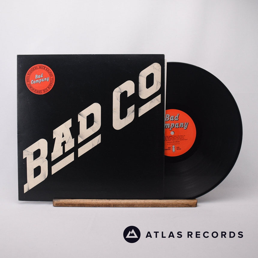 Bad Company Bad Co LP Vinyl Record - Front Cover & Record