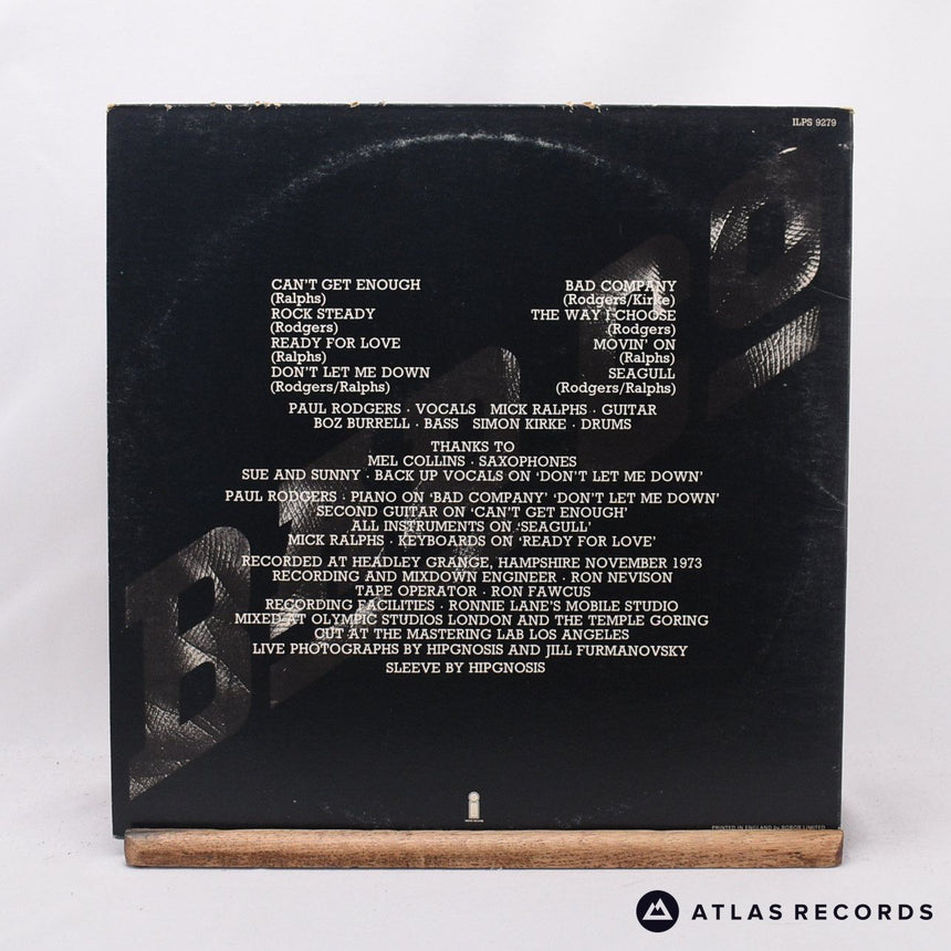 Bad Company - Bad Co - First Uk Press Gatefold A-1U B-1U LP Vinyl Record - VG/EX