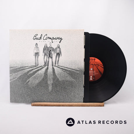 Bad Company Burnin' Sky LP Vinyl Record - Front Cover & Record