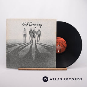 Bad Company Burnin' Sky LP Vinyl Record - Front Cover & Record