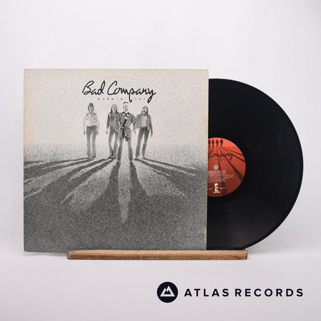 Bad Company Burnin' Sky LP Vinyl Record - Front Cover & Record