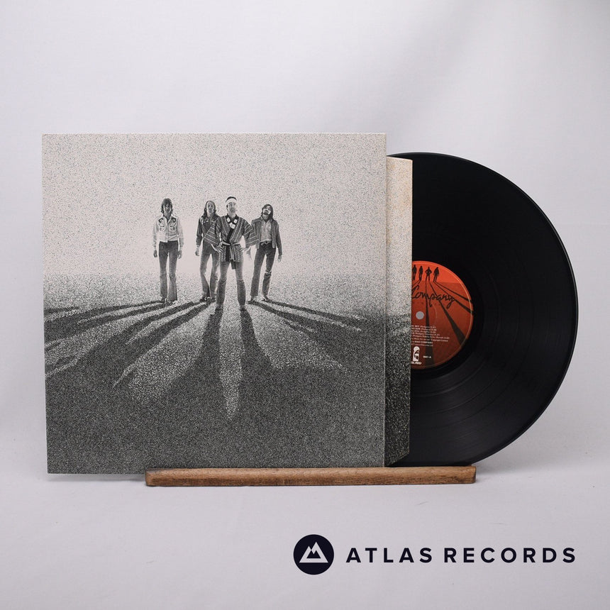 Bad Company Burnin' Sky LP Vinyl Record - Front Cover & Record