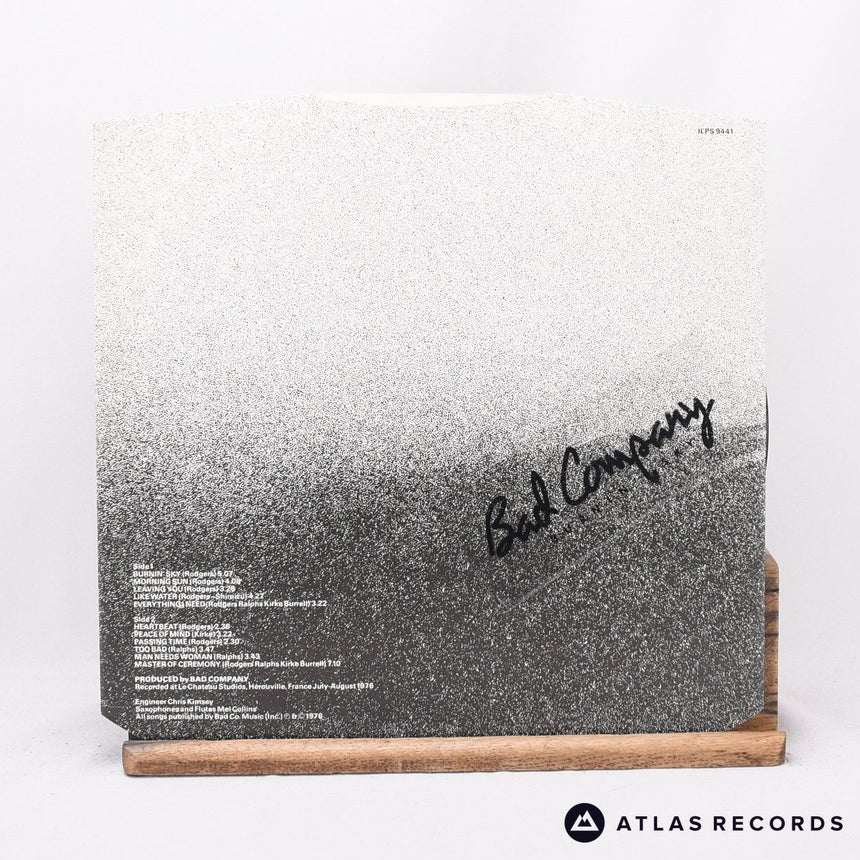 Bad Company - Burnin' Sky - Gatefold LP Vinyl Record - EX/EX