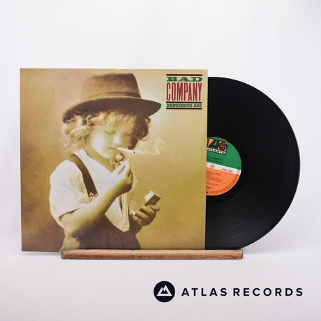 Bad Company Dangerous Age LP Vinyl Record - Front Cover & Record