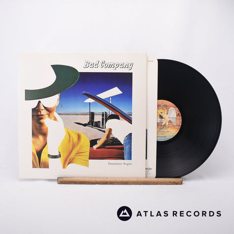 Bad Company Desolation Angels LP Vinyl Record - Front Cover & Record