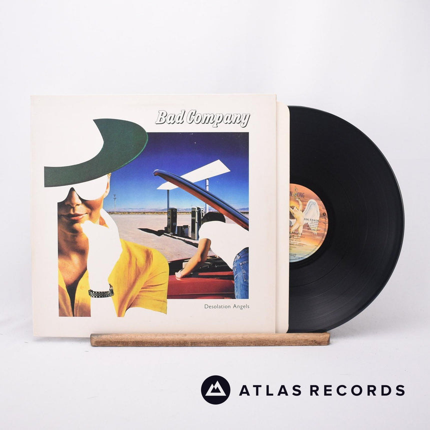 Bad Company Desolation Angels LP Vinyl Record - Front Cover & Record