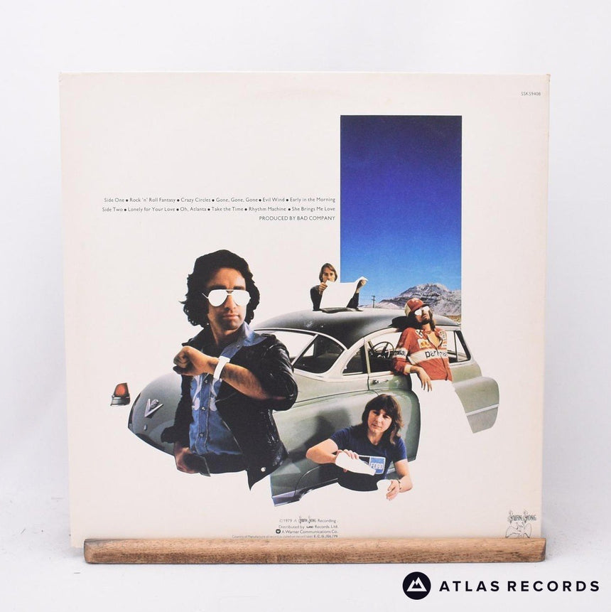 Bad Company - Desolation Angels - Gatefold Strawberry LP Vinyl Record - EX/EX