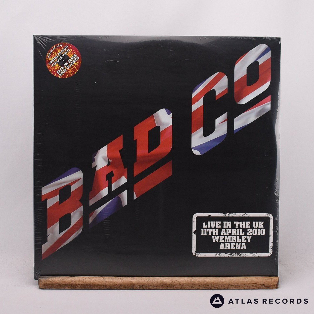 Bad Company Live In The UK - 11th April 2010, Wembley Arena 2 x LP Vinyl Record - Front Cover & Record
