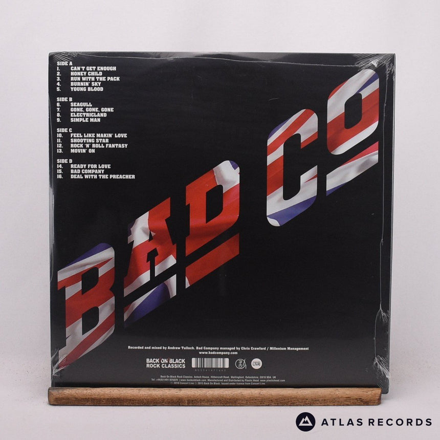 Bad Company - Live In The UK - 11th April 2010, Wembley Arena - 2 x LP Vinyl