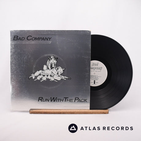 Bad Company Run With The Pack LP Vinyl Record - Front Cover & Record