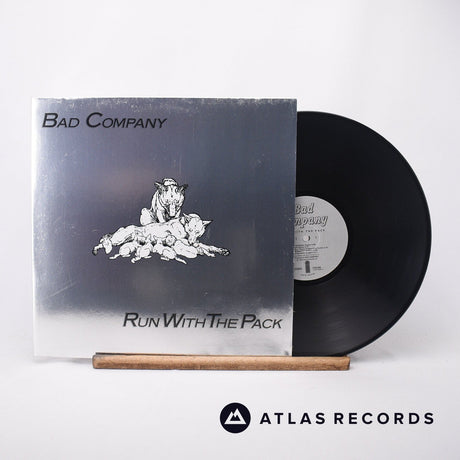 Bad Company Run With The Pack LP Vinyl Record - Front Cover & Record